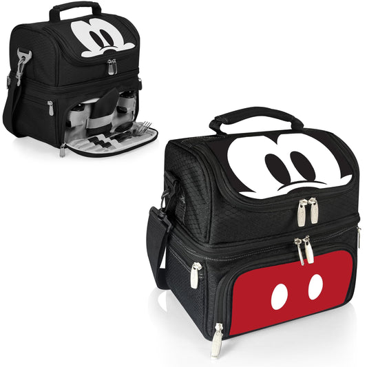 ErgoDamy Mickey Mouse insulated lunch box with colorful cartoon character design, perfect for kids' meal storage.