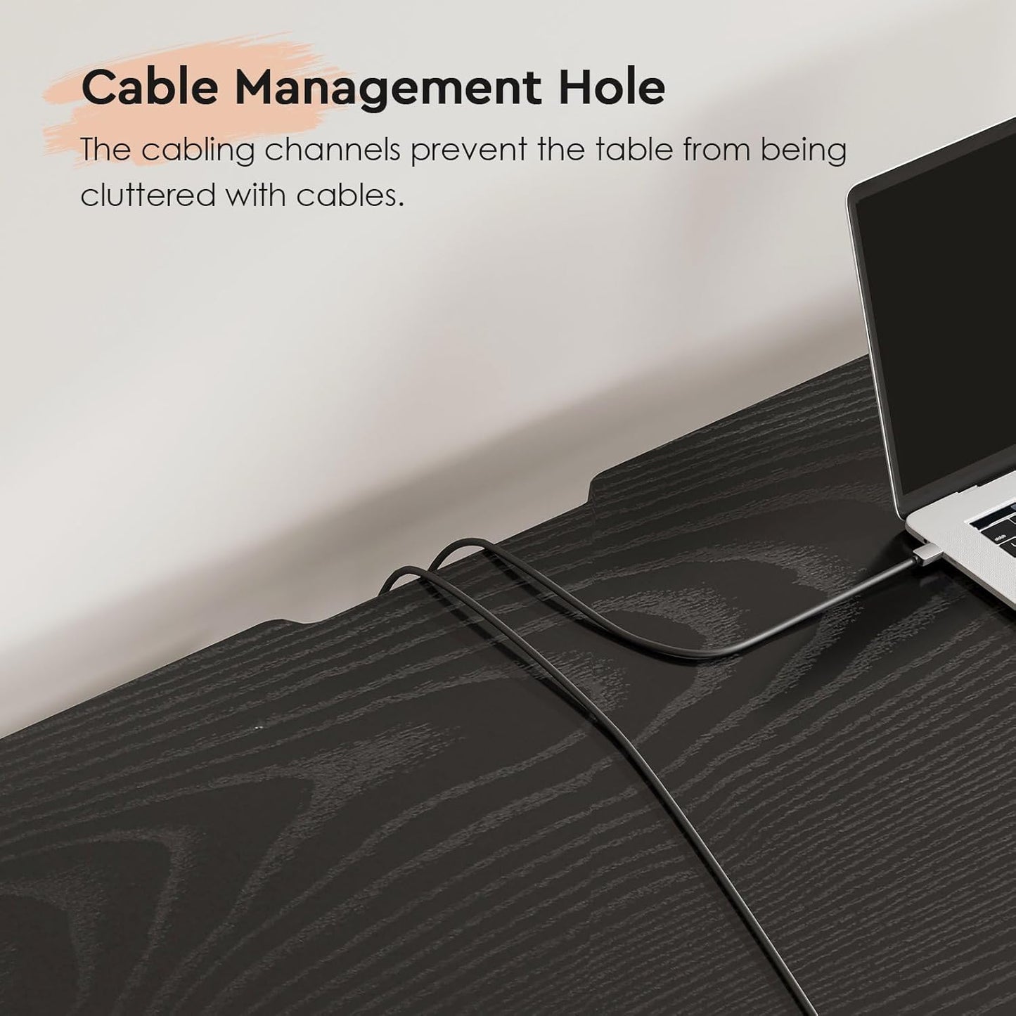 ErgoDamy Nano 31.5-inch compact desk with built-in storage, featuring a sleek wooden surface and modern design.