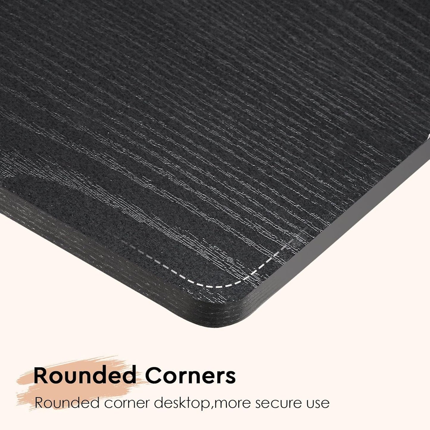 Compact ErgoDamy Nano 31.5-inch desk with built-in storage, featuring a sleek wooden surface and modern design for home or office use