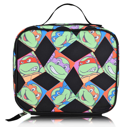 Colorful Ninja Turtles Adventure lunch box by ErgoDamy featuring characters from the popular animated series.
