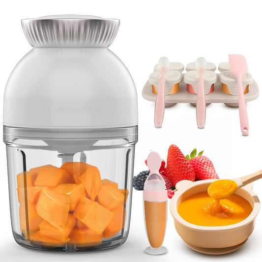 ErgoDamy Tiny Baby Food Maker X-Bosak™ for preparing fresh healthy baby purees in compact kitchen appliance
